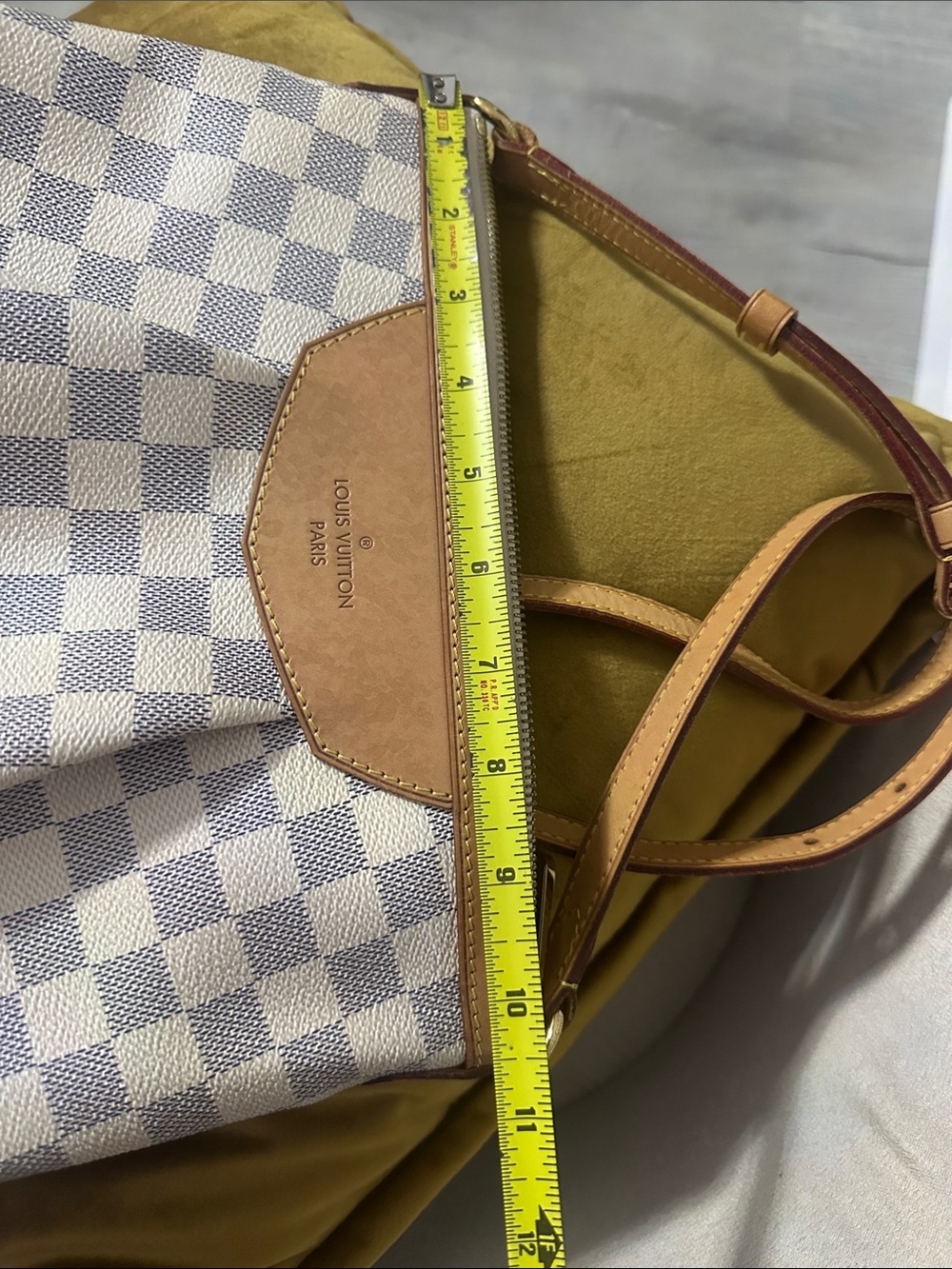 Louis Vuitton Damier Azur Siracusa Crossbody - Picture 14 of 16